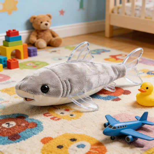 Ghost Shark Plush Toy