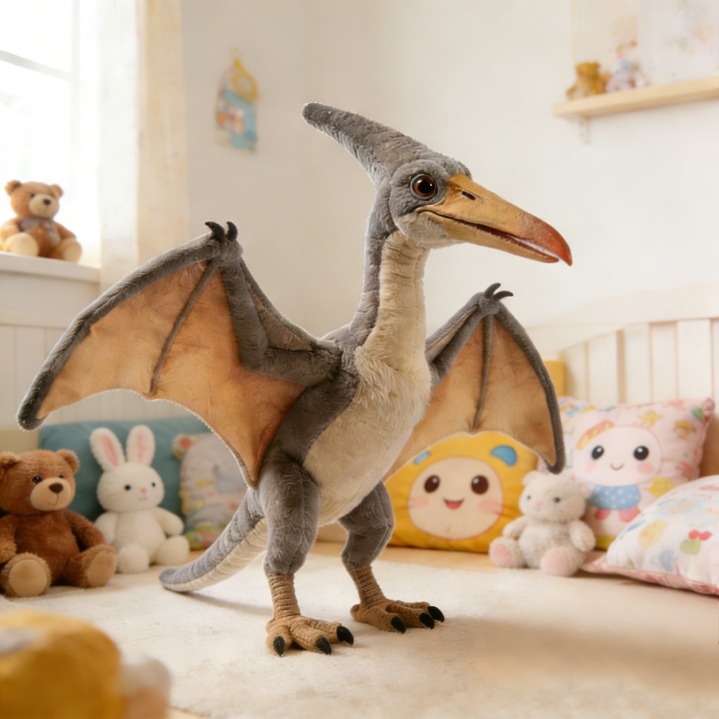Realistic & Majestic Quetzalcoatlus Plush Doll