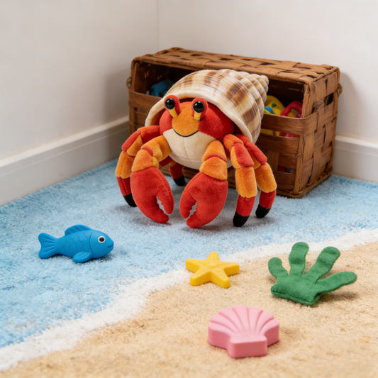 Inhabiting Crab Plush Doll