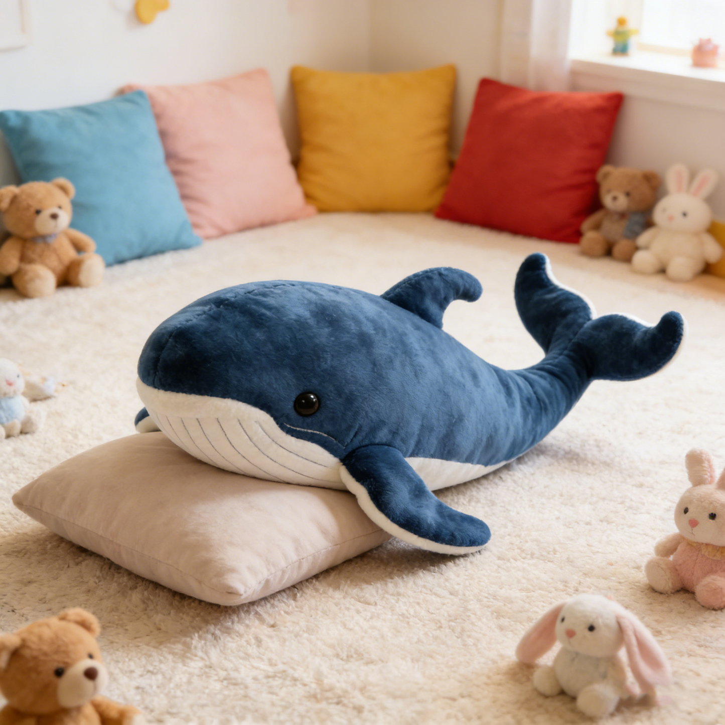 Blue Whale Plush Toy