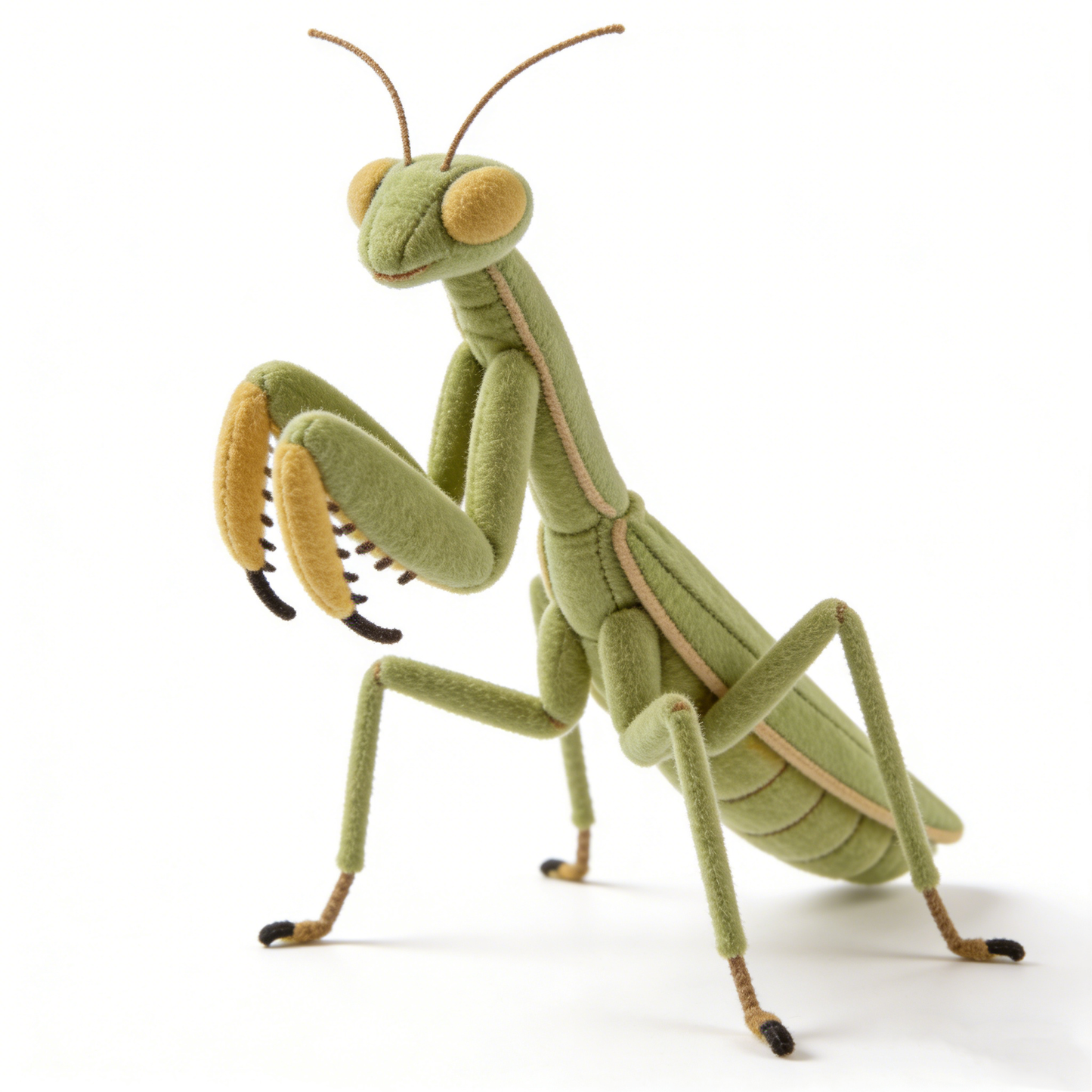 Realistic & Agile Praying Mantis Plush Doll
