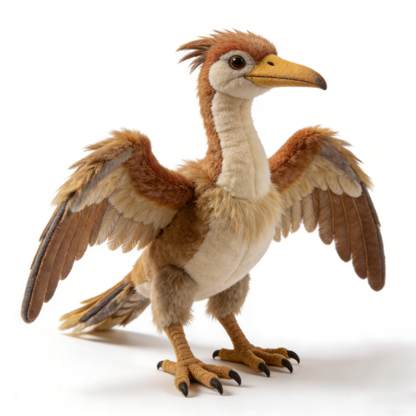 Vintage & Realistic Archaeopteryx Plush Doll