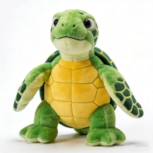 Realistic Sea Turtle Plush Toy